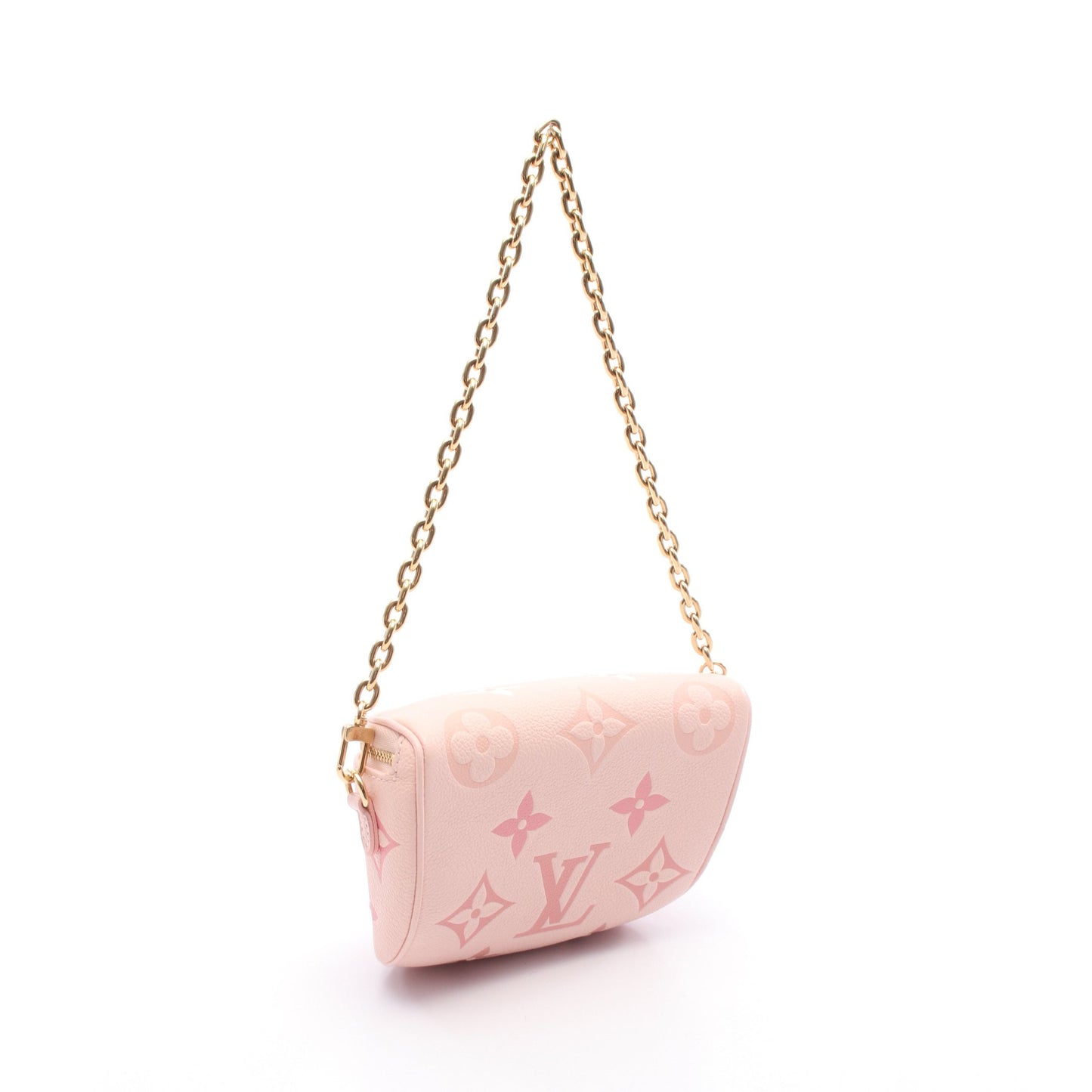 ミニ バムバッグ モノグラムアンプラントバイカラー グラディエントピンク チェーンハンドバッグ レザー ピンク 2WAY ルイヴィトン バッグ LOUIS VUITTON