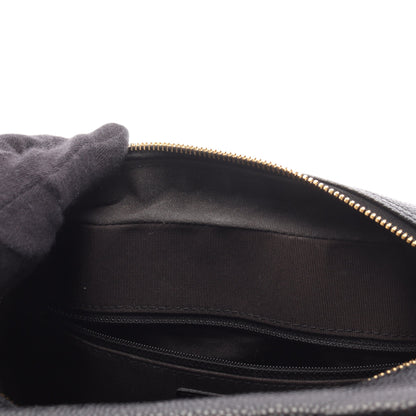 マトラッセ ハンドバッグ ミニボストンバッグ キャビアスキン ブラック ゴールド金具 シャネル バッグ CHANEL