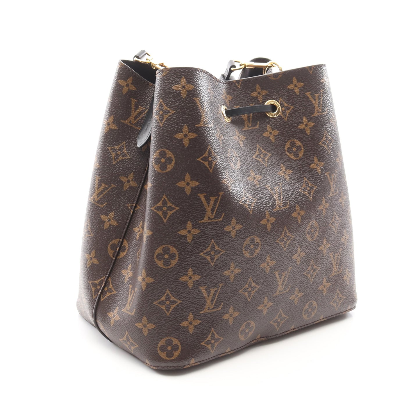 ネオノエ モノグラム ノワール ショルダーバッグ PVC レザー ブラウン ブラック ルイヴィトン バッグ LOUIS VUITTON