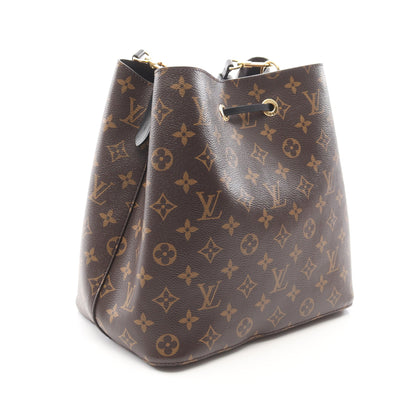 ネオノエ モノグラム ノワール ショルダーバッグ PVC レザー ブラウン ブラック ルイヴィトン バッグ LOUIS VUITTON