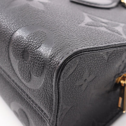 オンザゴーEW モノグラムアンプラント ノワール ハンドバッグ レザー ブラック 3WAY ルイヴィトン バッグ LOUIS VUITTON