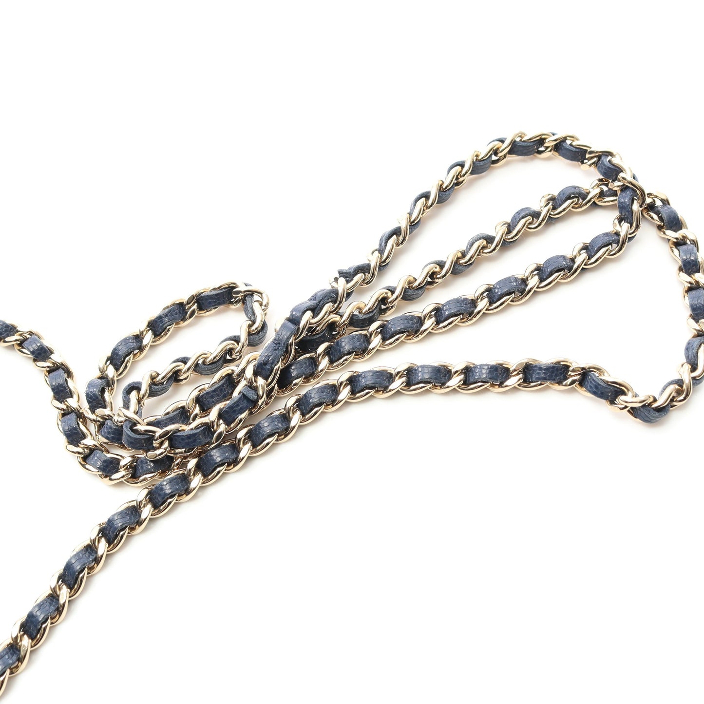 マトラッセ チェーンウォレット キャビアスキン ネイビー ゴールド金具 シャネル バッグ CHANEL