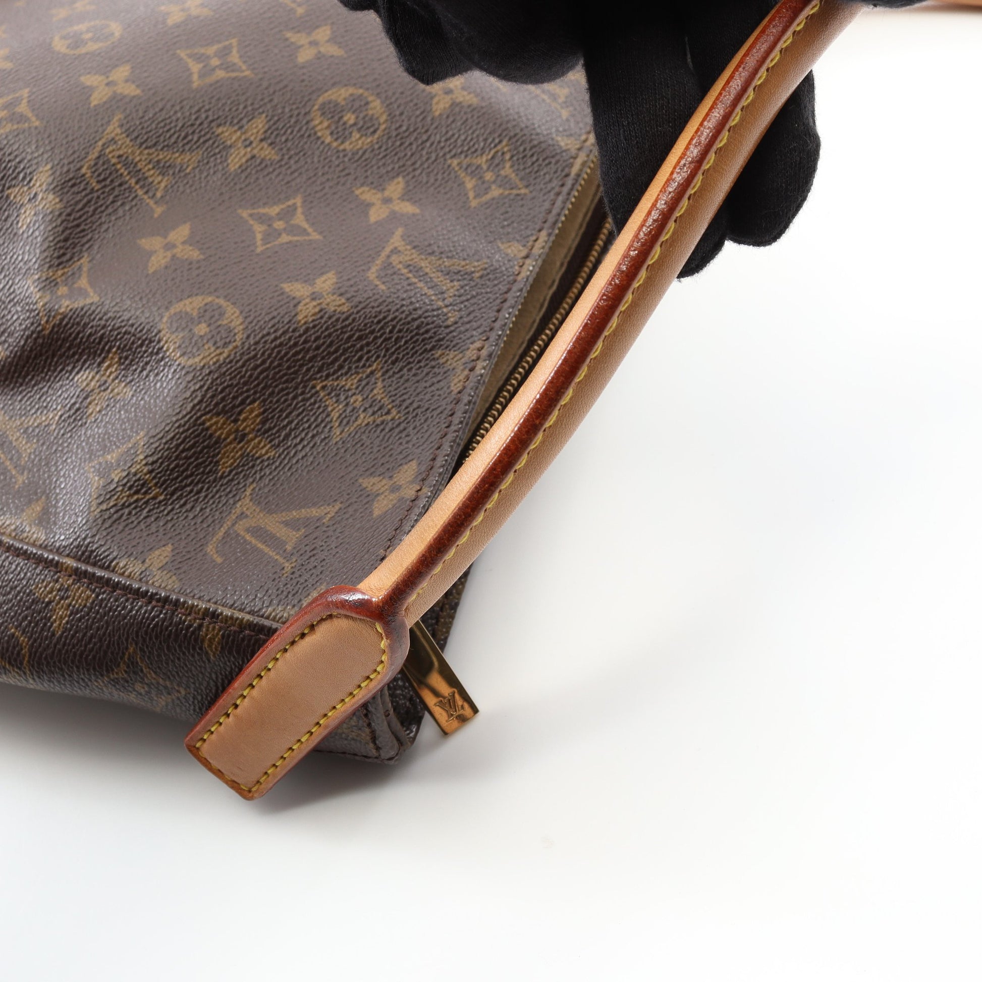 ルーピングGM モノグラム ショルダーバッグ PVC レザー ブラウン ルイヴィトン バッグ LOUIS VUITTON