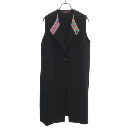ベスト ベスト ブラック レオナールファッション トップス LEONARD FASHION