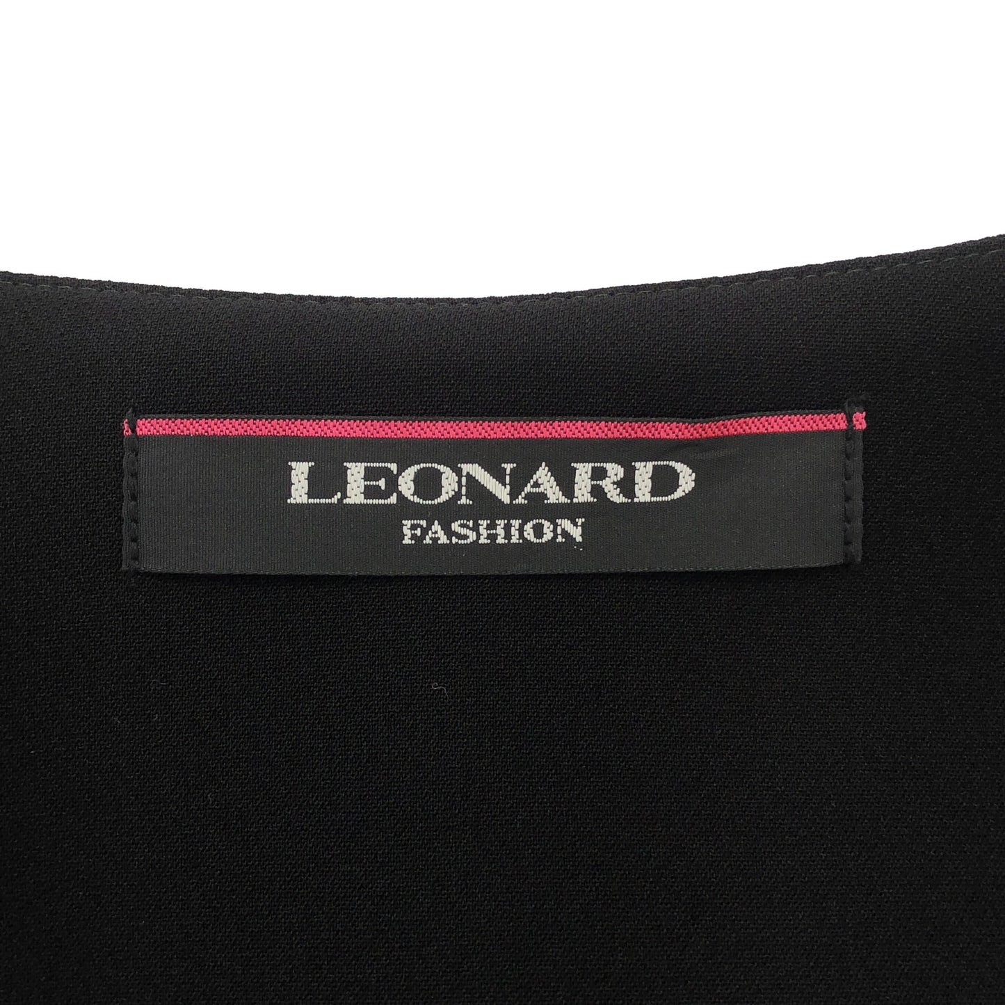 ベスト ベスト ブラック レオナールファッション トップス LEONARD FASHION