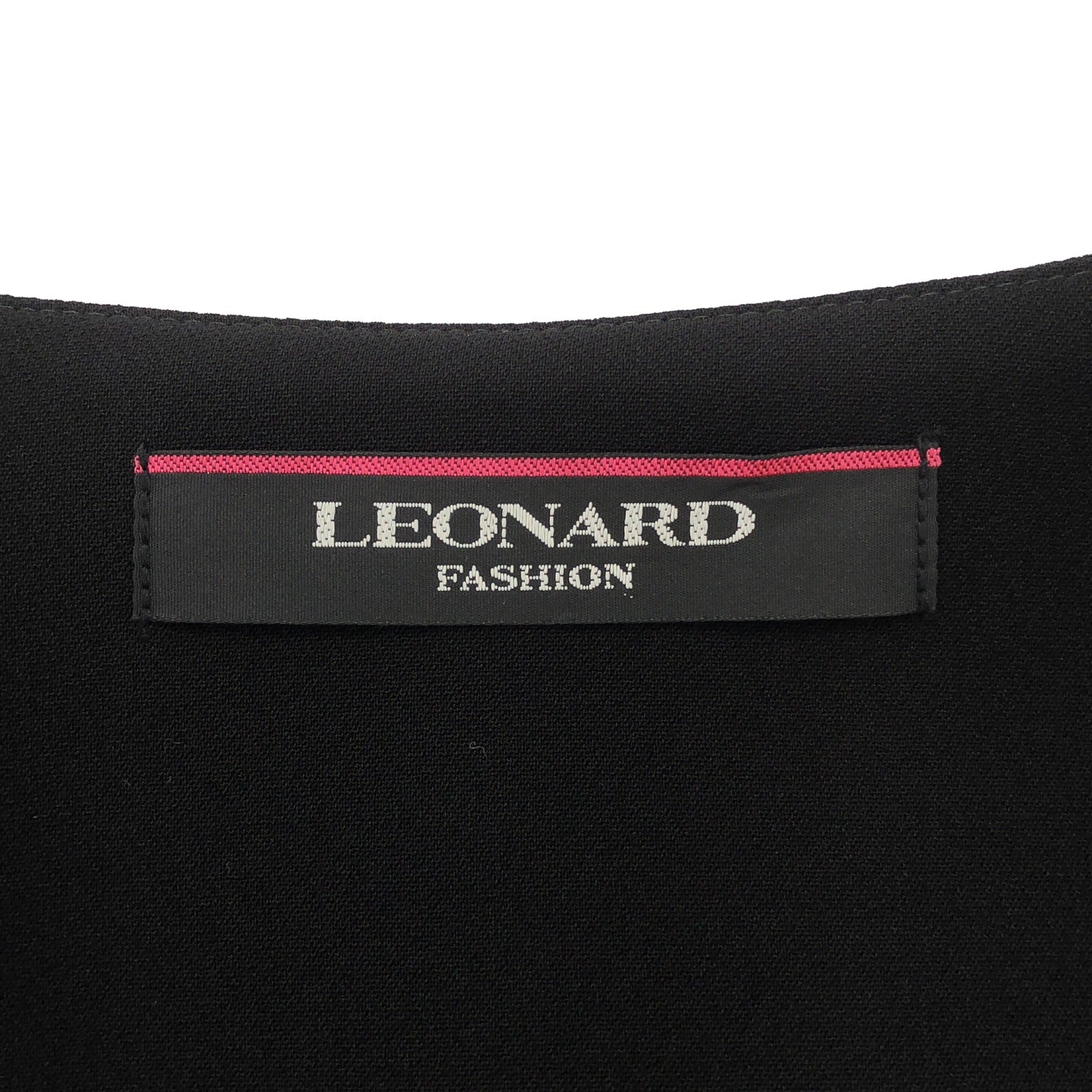 ベスト ベスト ブラック レオナールファッション トップス LEONARD FASHION