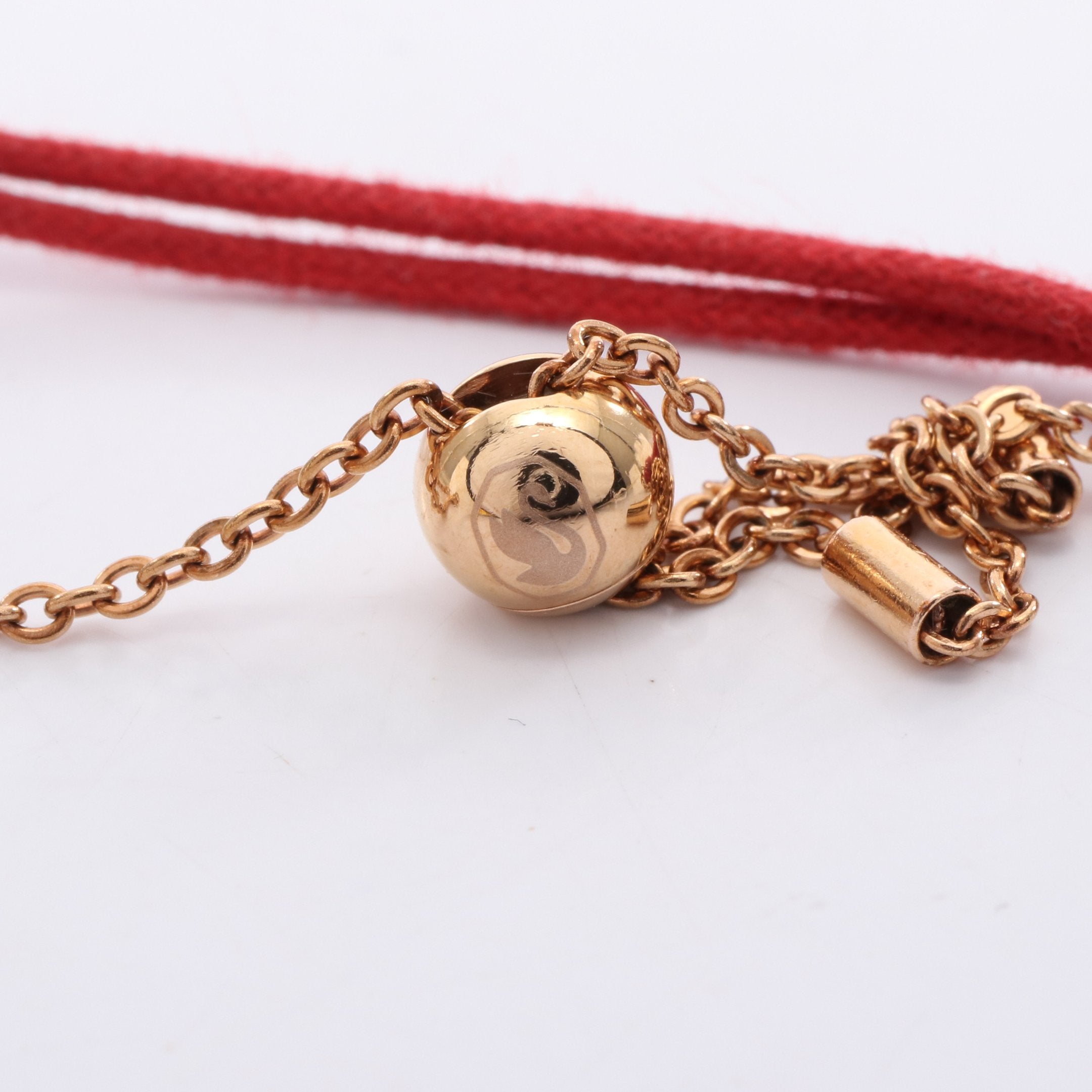 Dragon & Phoenix ブレスレット クリスタル GP コットンコード クリア