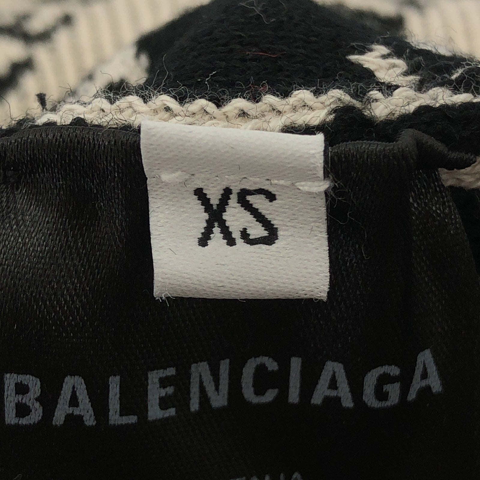 ニット ニット コットン アイボリー バレンシアガ トップス BALENCIAGA