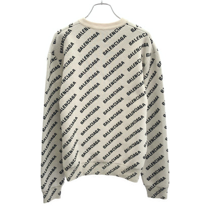 ニット ニット コットン アイボリー バレンシアガ トップス BALENCIAGA