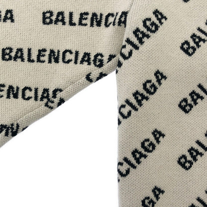 ニット ニット コットン アイボリー バレンシアガ トップス BALENCIAGA