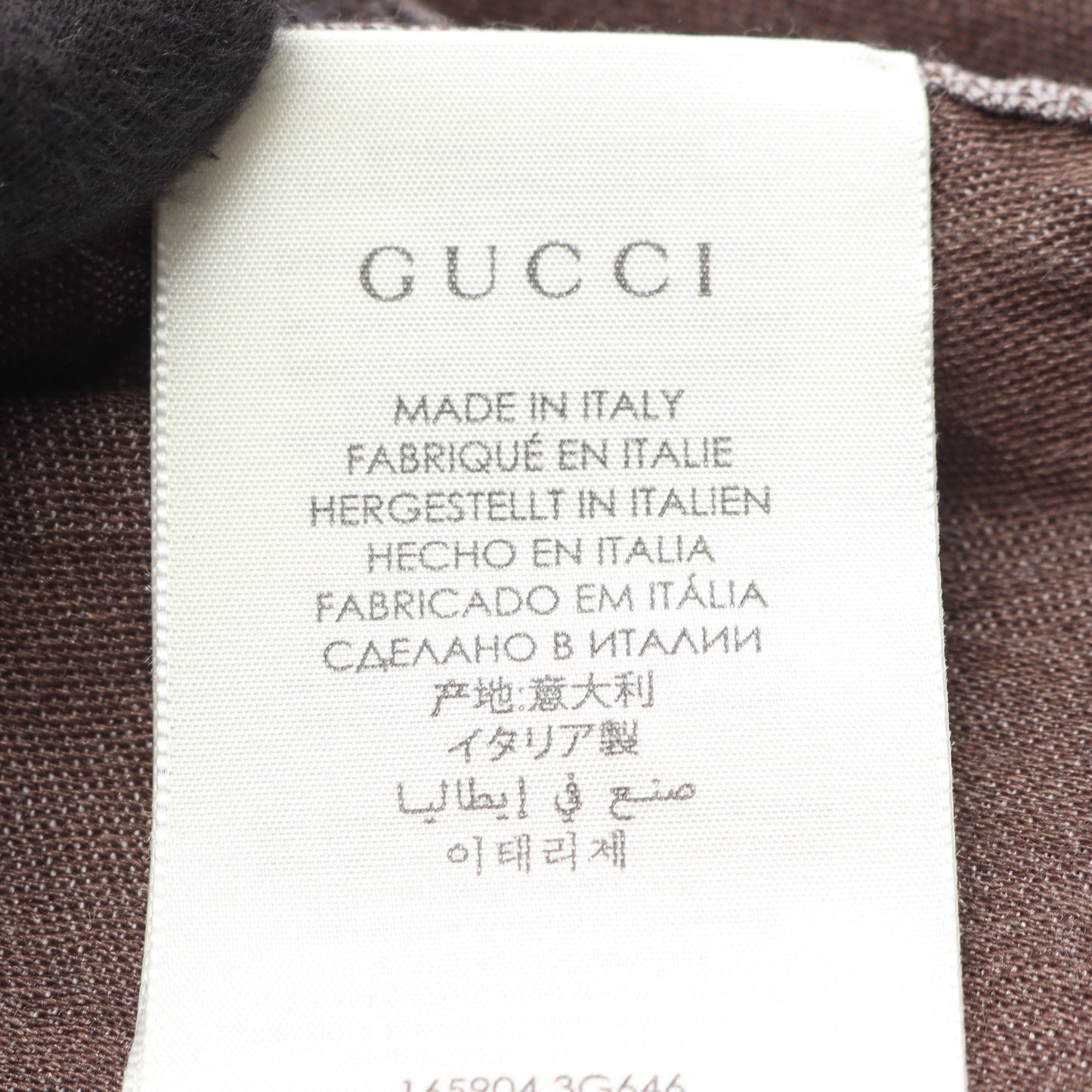 GG柄 ストール スカーフ マフラー ウール シルク ダークブラウン グッチ 財布・小物 GUCCI