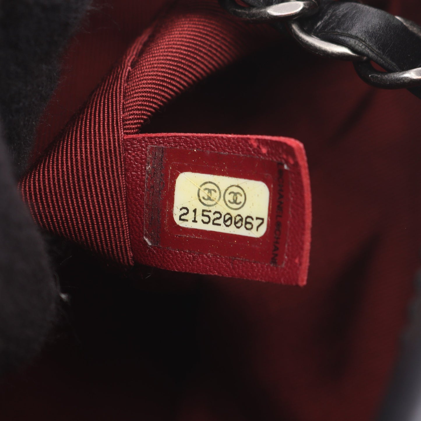 マトラッセ チェーンショルダーバッグ ラムスキン ブラック シルバー金具 シャネル バッグ CHANEL