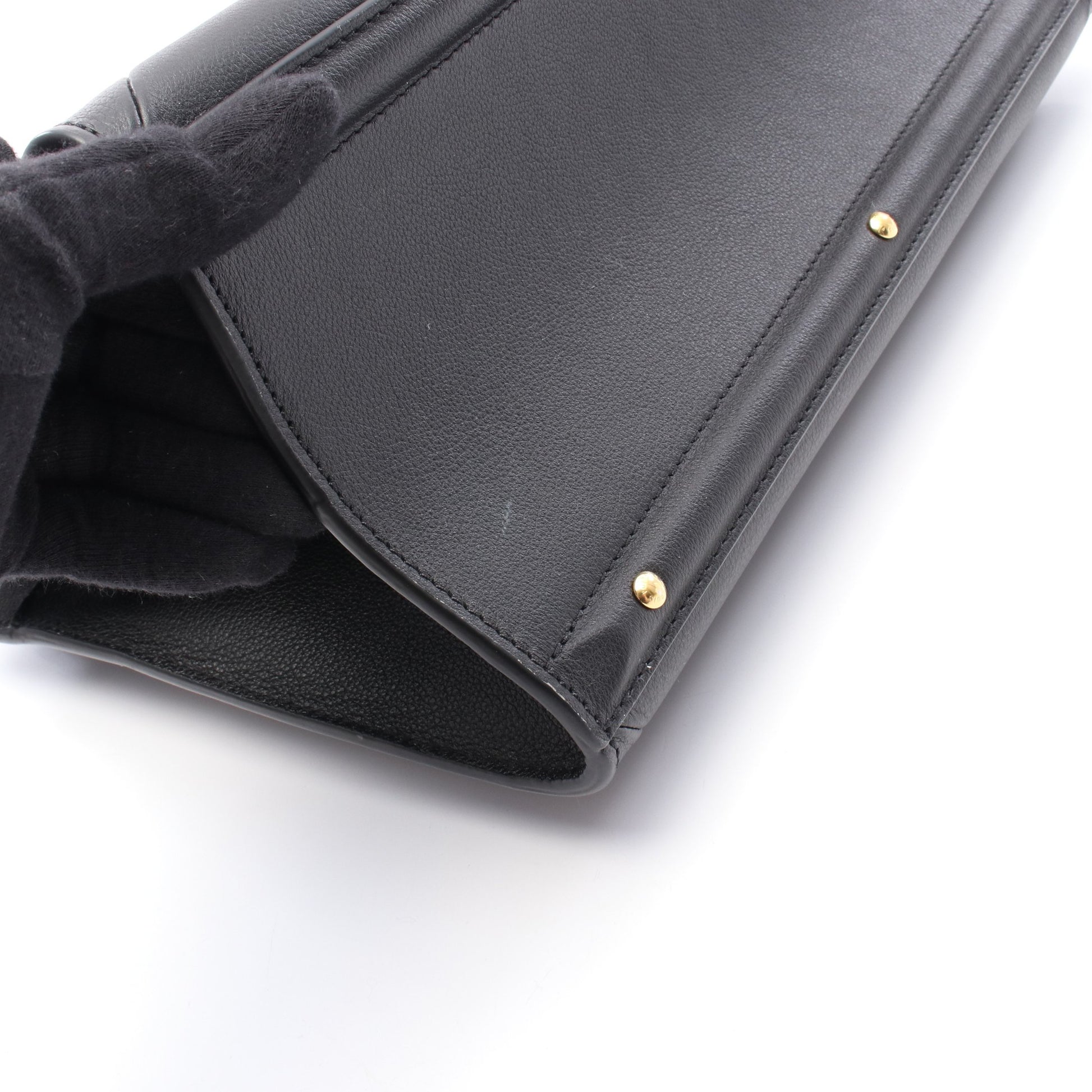 スティーマーMM ノワール ハンドバッグ レザー ブラック 2WAY ルイヴィトン バッグ LOUIS VUITTON