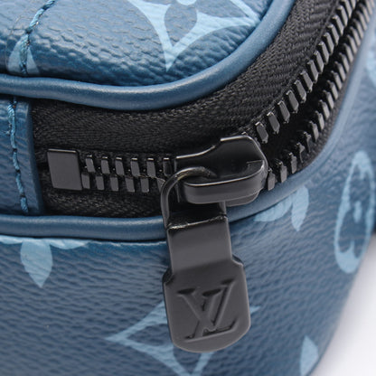 ナノ アルファ ウェアラブル ウォレット モノグラム ショルダーバッグ PVC レザー ブルー ルイヴィトン バッグ LOUIS VUITTON