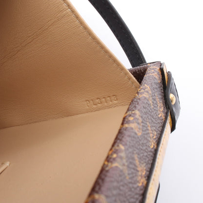 プティット マル ショルダーバッグ PVC レザー グレー ブラウン マルチカラー ルイヴィトン バッグ LOUIS VUITTON
