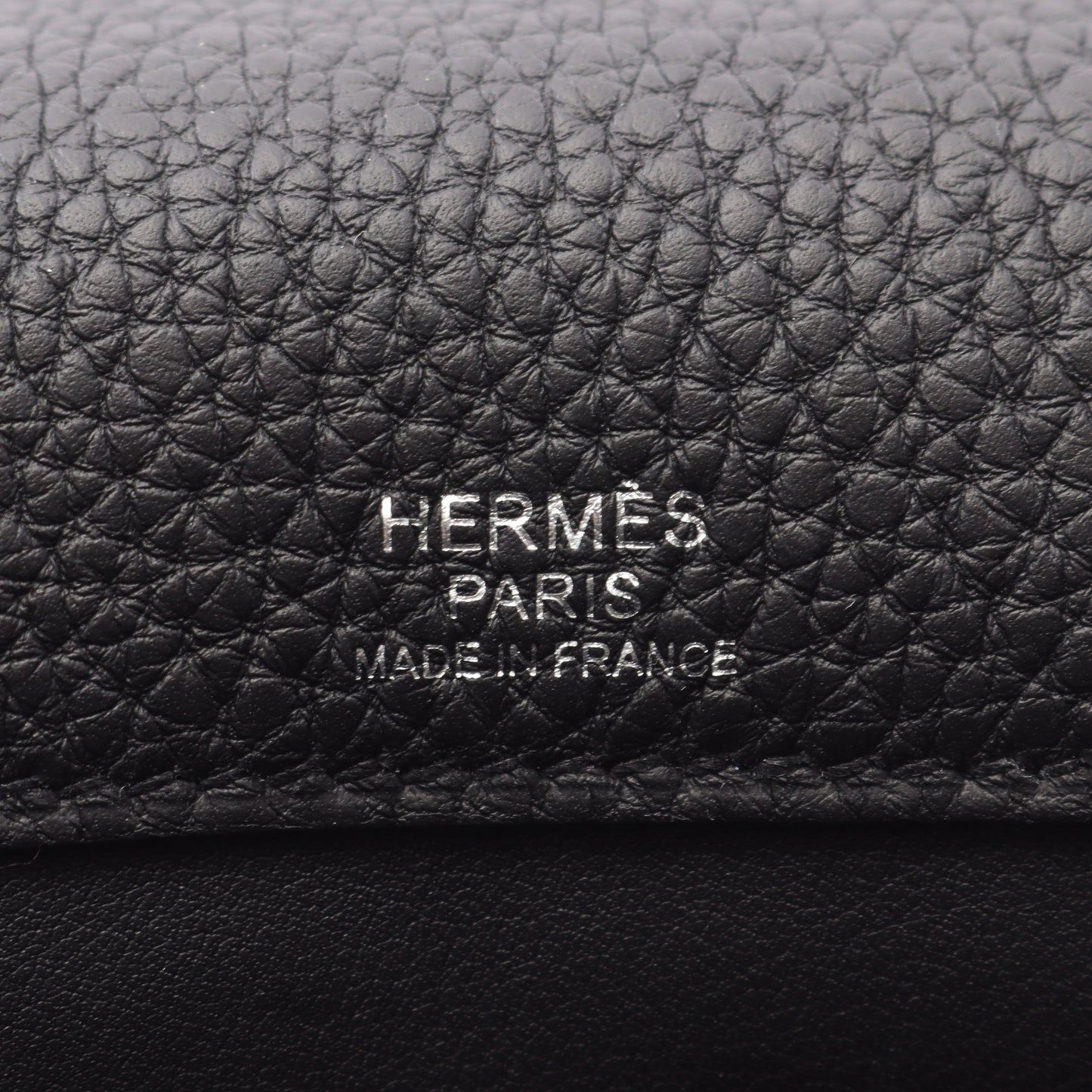 サックアデペッシュ29 ショルダーバッグ トゴ ブラック シルバー金具 B刻印 エルメス バッグ HERMES