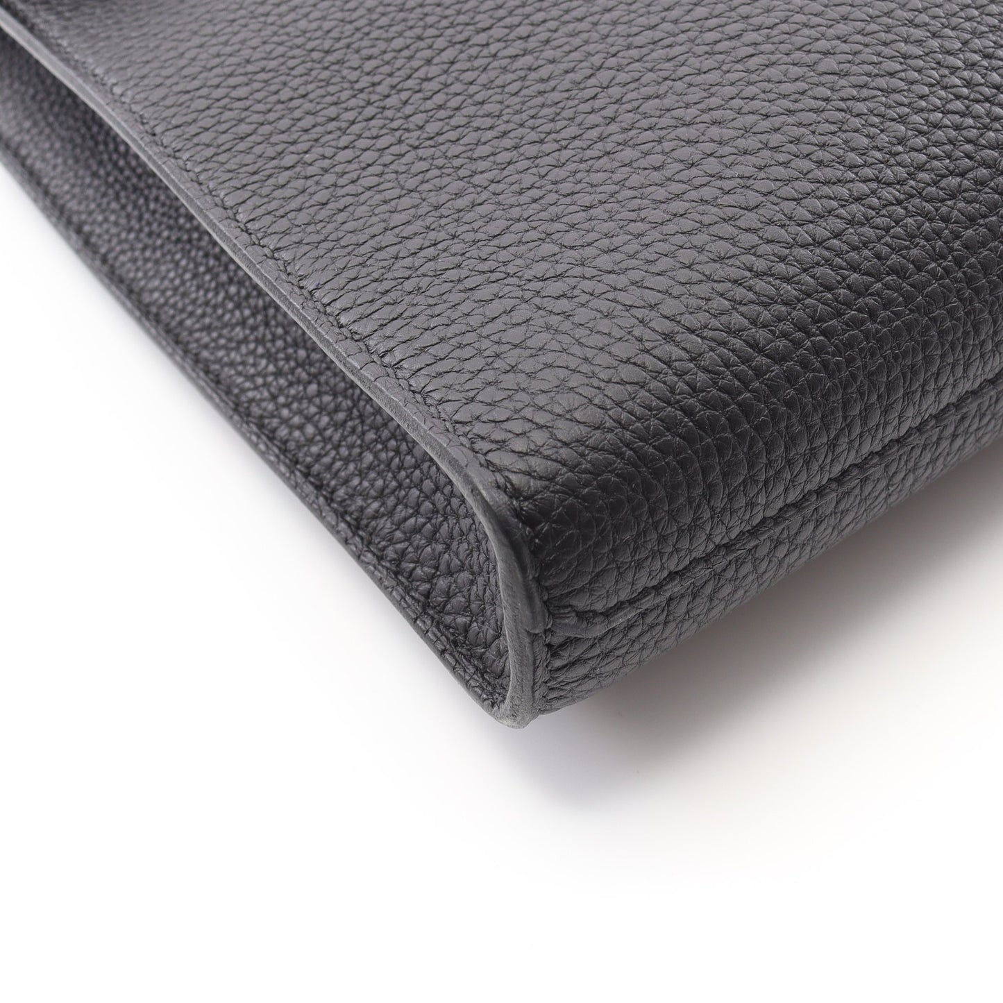 サックアデペッシュ29 ショルダーバッグ トゴ ブラック シルバー金具 B刻印 エルメス バッグ HERMES