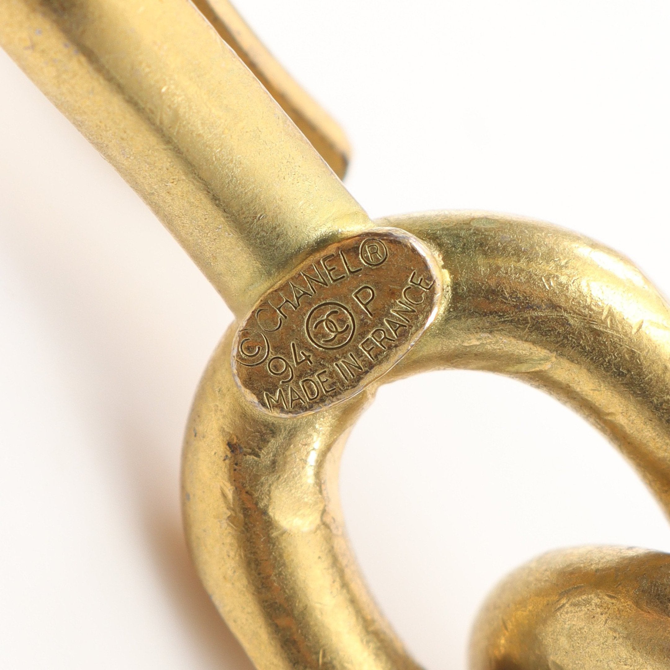 ココマーク チェーン ベルト GP ゴールド 94P シャネル – RECLO