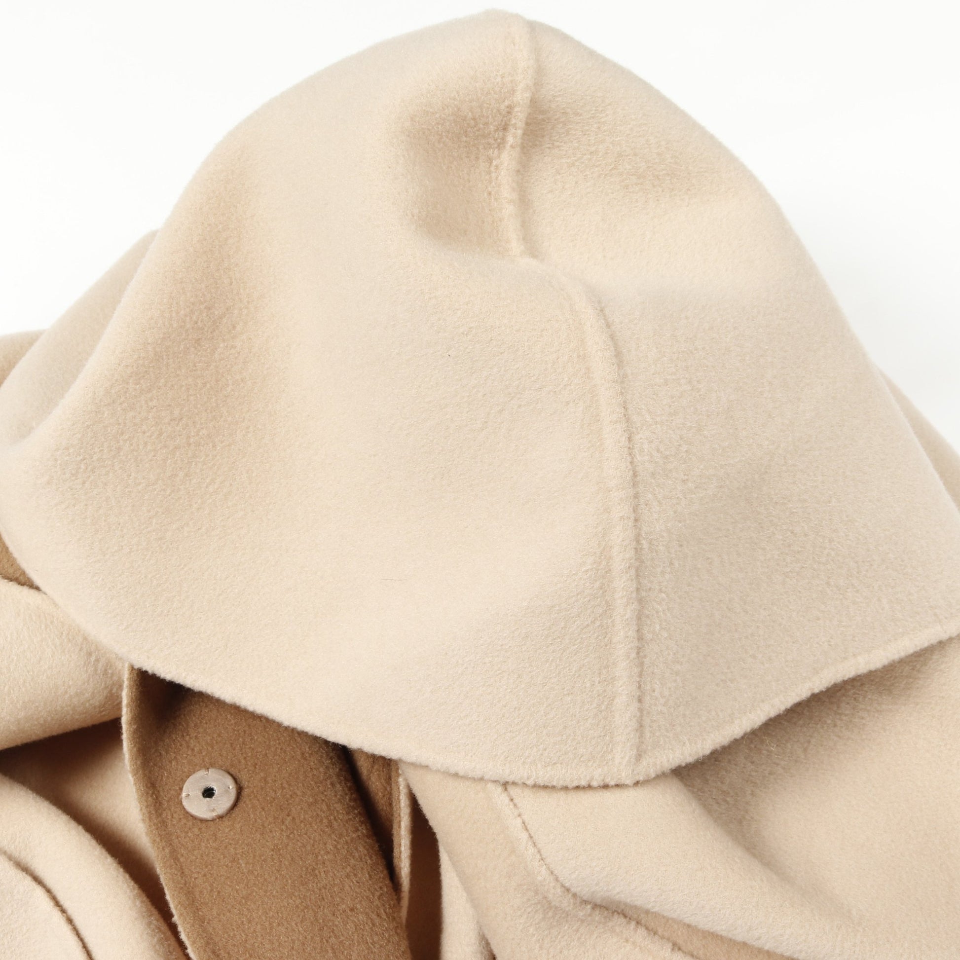 MAGNO リバーシブル コート ウール ベージュ ブラウン フード付き マックスマーラウィークエンド アウター Max Mara Weekend