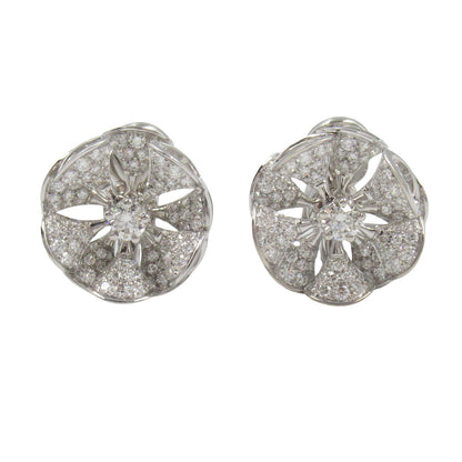 ディーヴァドリームピアス ダイヤ ピアス K18WG（ホワイトゴールド） ダイヤモンド クリア ブルガリ アクセサリー BVLGARI