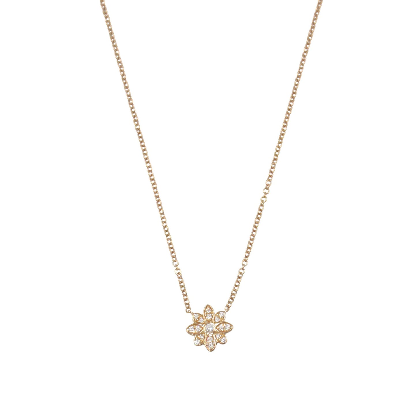 エンチャント ネックレス ダイヤ ネックレス K18PG（ピンクゴールド） ダイヤモンド クリア ティファニー アクセサリー TIFFANY & Co.