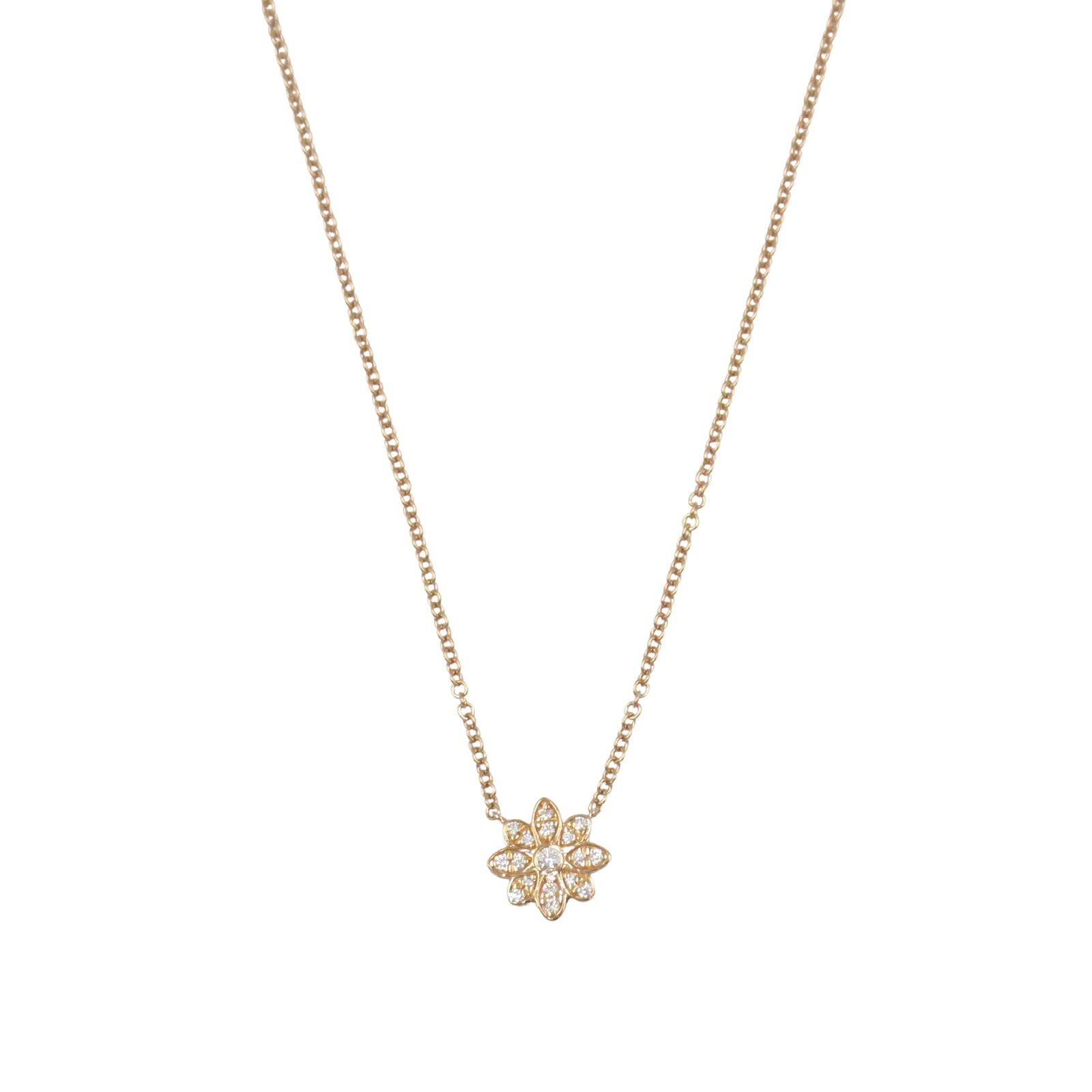 エンチャント ネックレス ダイヤ ネックレス K18PG（ピンクゴールド） ダイヤモンド クリア ティファニー アクセサリー TIFFANY & Co.