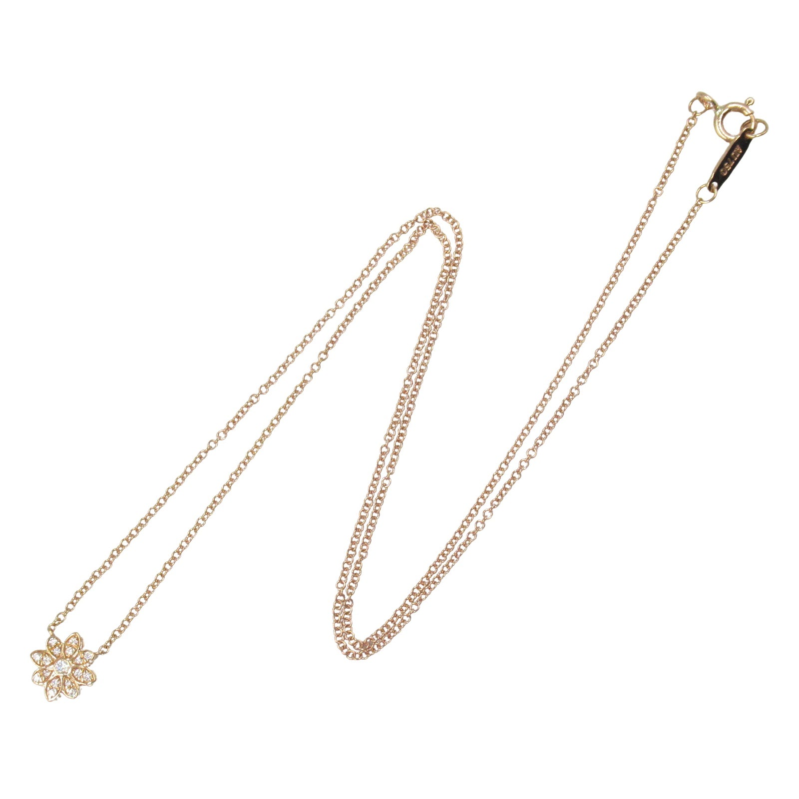 エンチャント ネックレス ダイヤ ネックレス K18PG（ピンクゴールド） ダイヤモンド クリア ティファニー アクセサリー TIFFANY & Co.