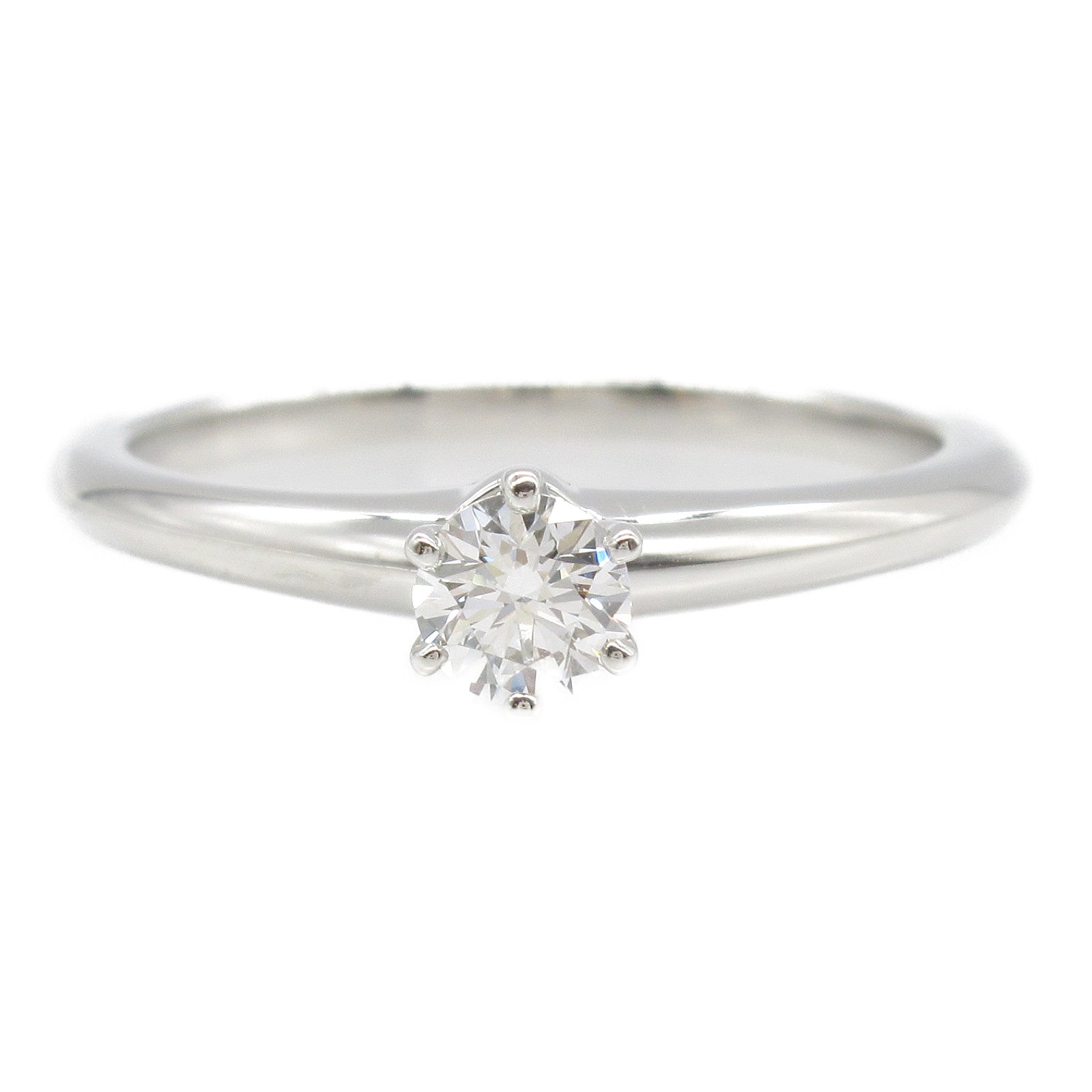 クラシックソリティア ダイヤ リング リング 指輪 Pt950プラチナ  