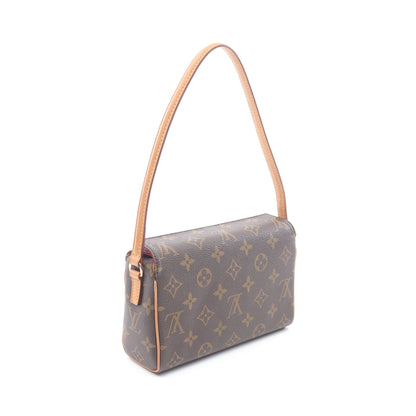 レシタル モノグラム ハンドバッグ PVC レザー ブラウン ルイヴィトン バッグ LOUIS VUITTON