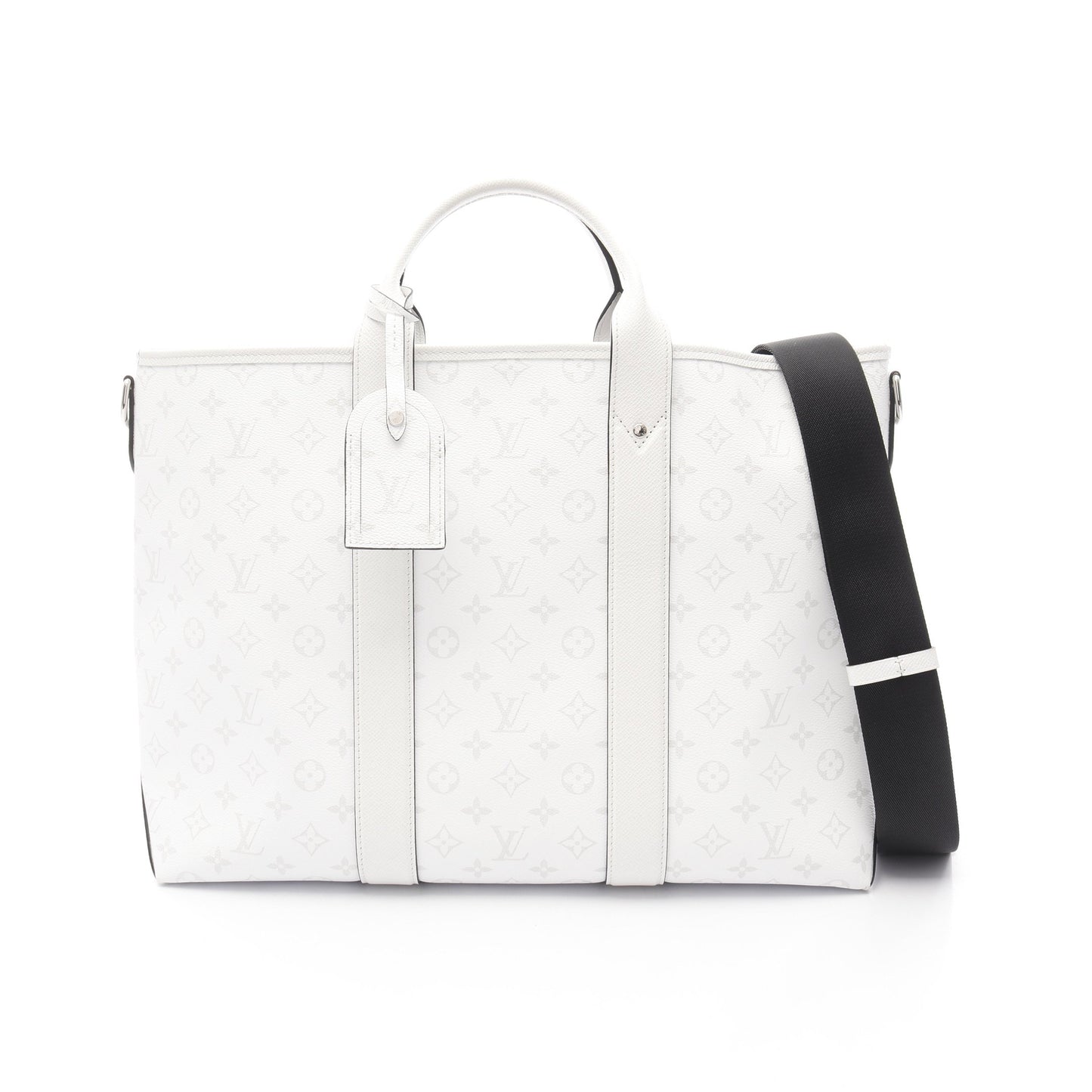 ウィークエンド トートNM タイガラマ ブロン ハンドバッグ トートバッグ PVC レザー ホワイト 2WAY ルイヴィトン バッグ LOUIS VUITTON