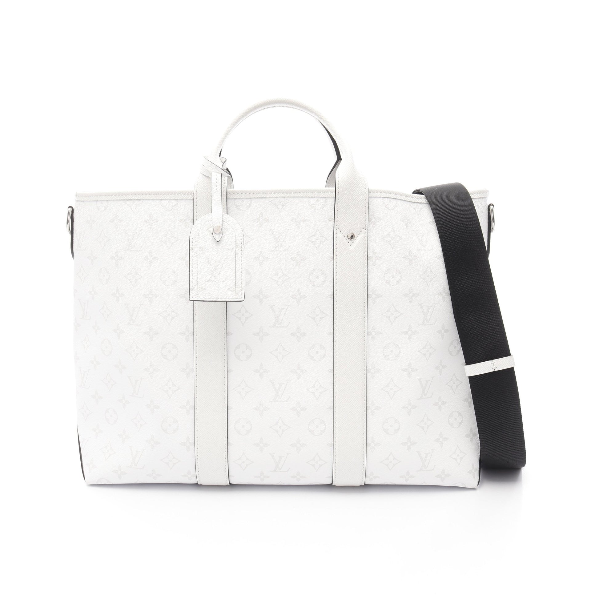 ウィークエンド トートNM タイガラマ ブロン ハンドバッグ トートバッグ PVC レザー ホワイト 2WAY ルイヴィトン バッグ LOUIS VUITTON
