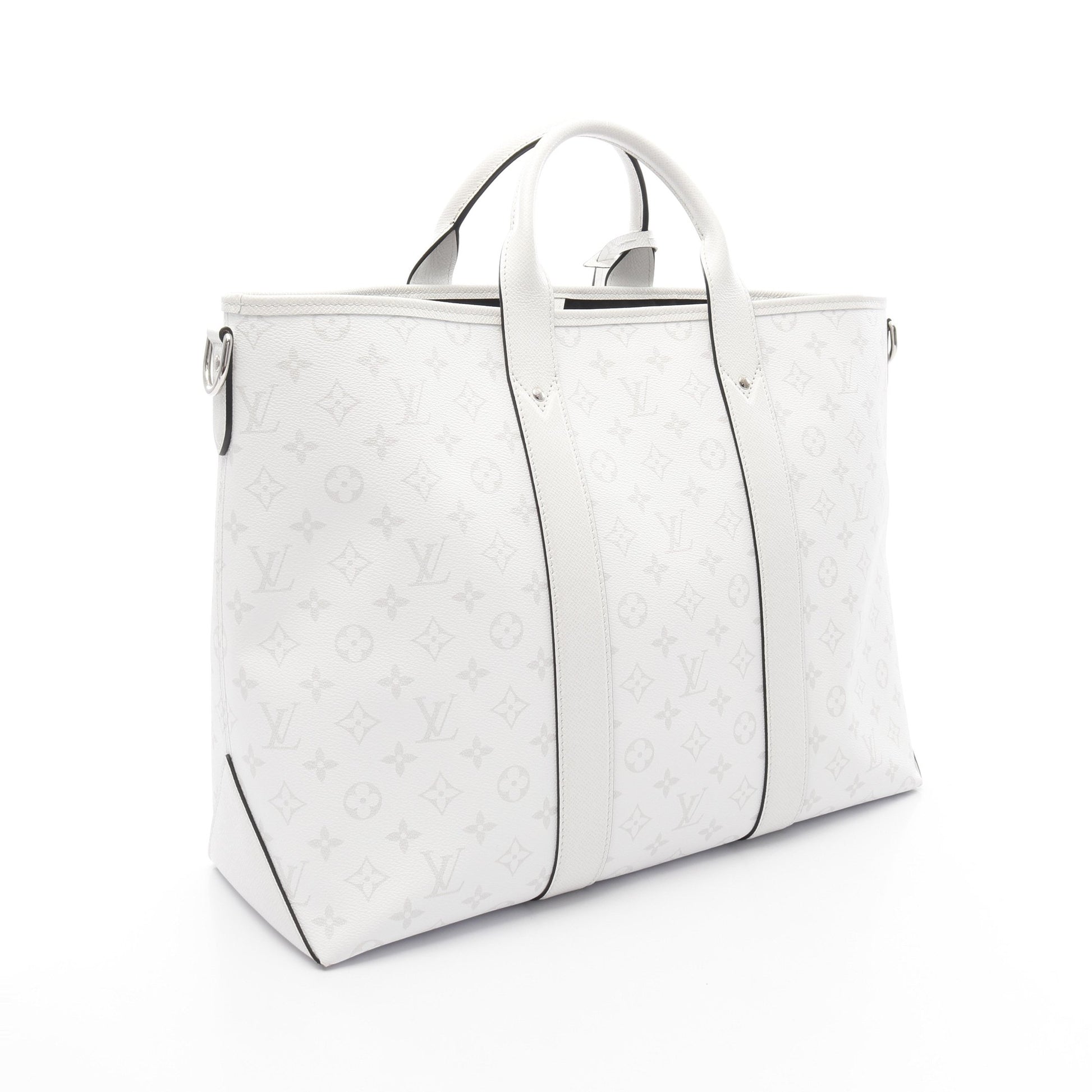 ウィークエンド トートNM タイガラマ ブロン ハンドバッグ トートバッグ PVC レザー ホワイト 2WAY ルイヴィトン バッグ LOUIS VUITTON