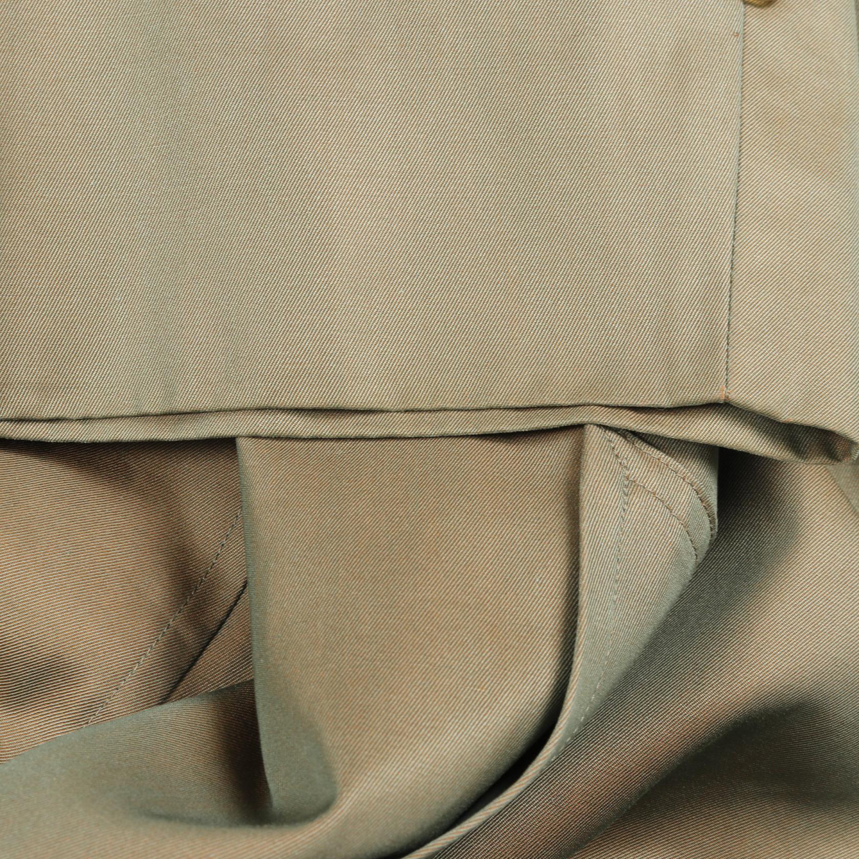 ステンカラーコート コットン カーキグリーン バーバリーズ – RECLO