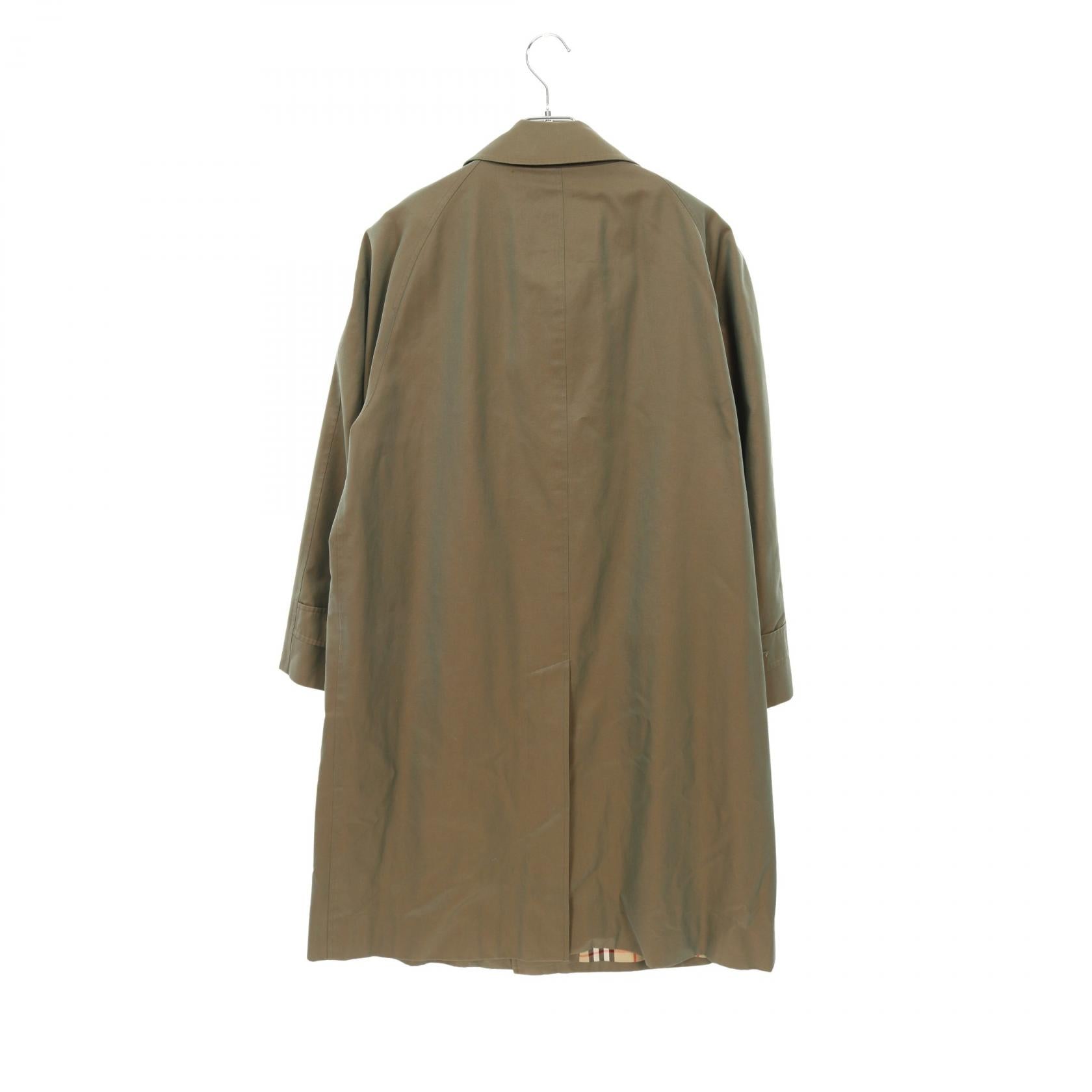 ステンカラーコート コットン カーキグリーン バーバリーズ – RECLO