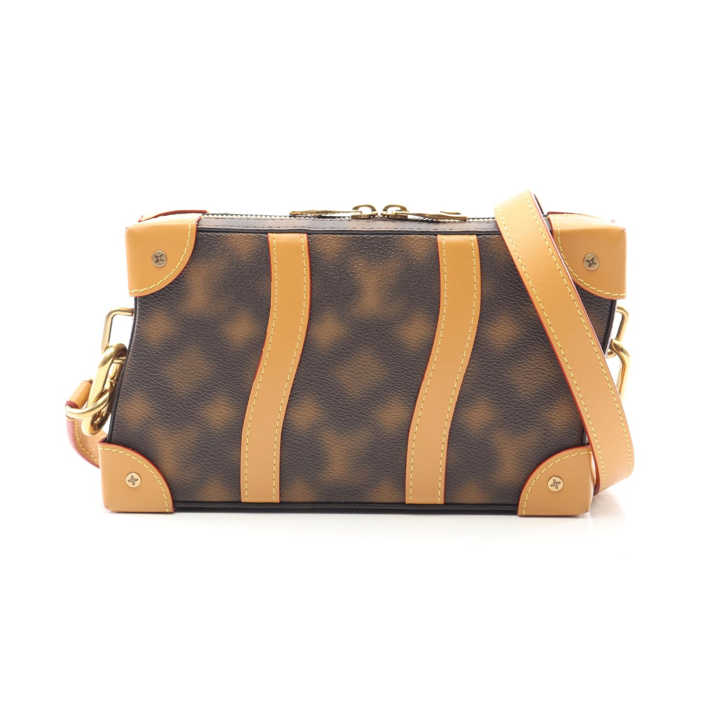 ソフトトランク ディス イズ ノットモノグラム ショルダーバッグ PVC レザー ブラウン ルイヴィトン バッグ LOUIS VUITTON