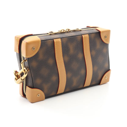 ソフトトランク ディス イズ ノットモノグラム ショルダーバッグ PVC レザー ブラウン ルイヴィトン バッグ LOUIS VUITTON