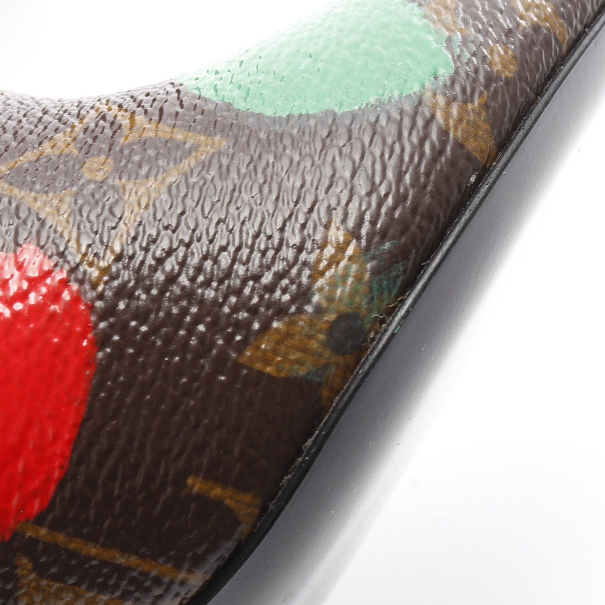 LV × YK ペインティッドドット モノグラム ショート ブーツ PVC ブラウン マルチカラー 草間彌生コラボ ルイヴィトン シューズ LOUIS VUITTON