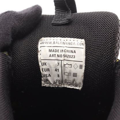 トラック トレーナー ローカットスニーカー ファブリック イエロー ブラック ホワイト バレンシアガ シューズ BALENCIAGA