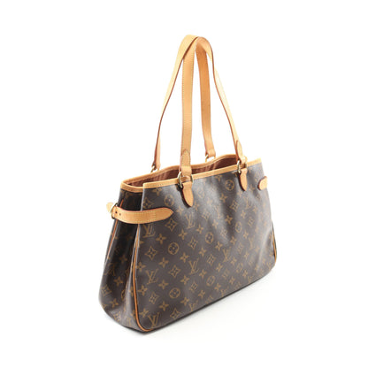 バティニョール オリゾンタル モノグラム ショルダーバッグ PVC レザー ブラウン ルイヴィトン バッグ LOUIS VUITTON