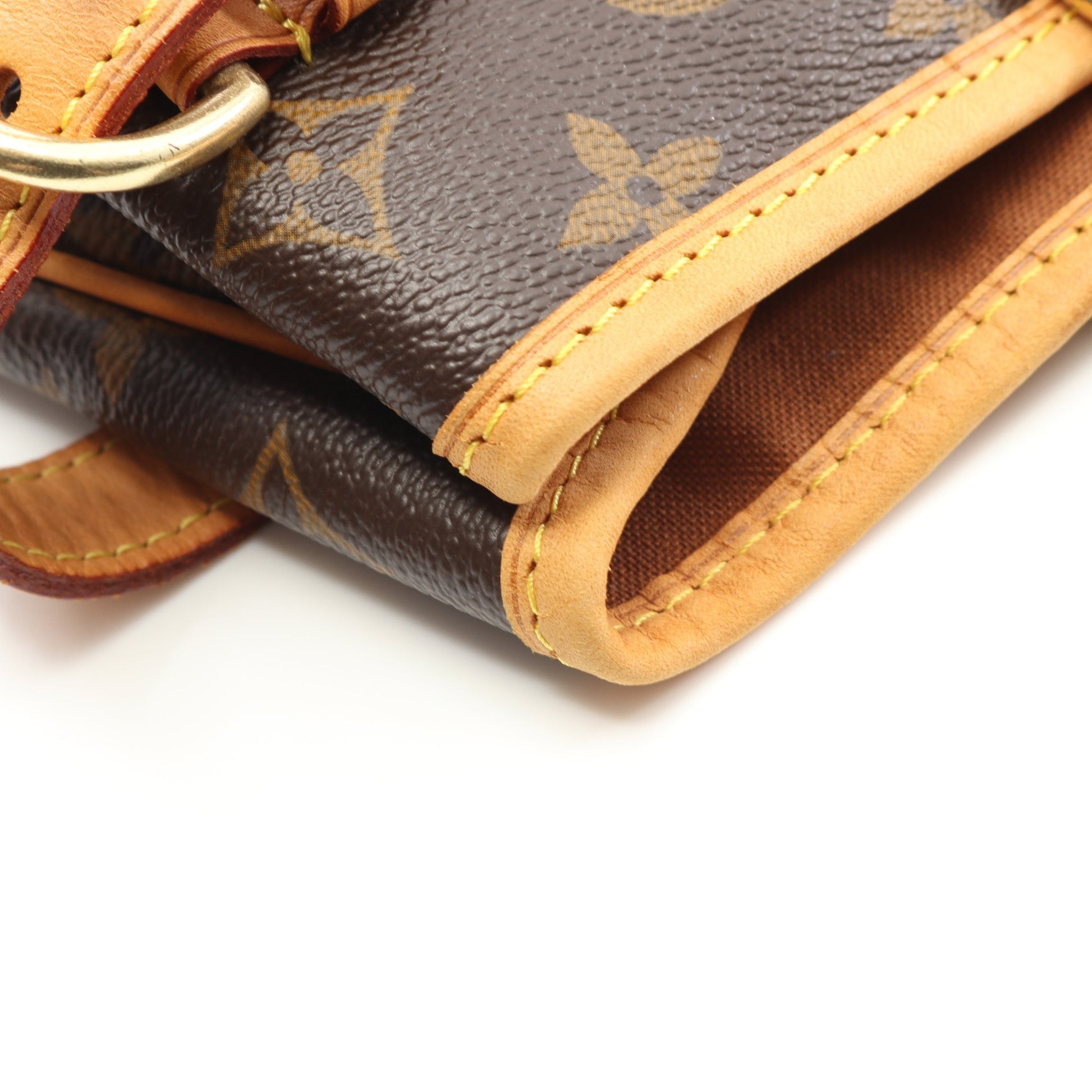 バティニョール オリゾンタル モノグラム ショルダーバッグ PVC レザー ブラウン ルイヴィトン バッグ LOUIS VUITTON