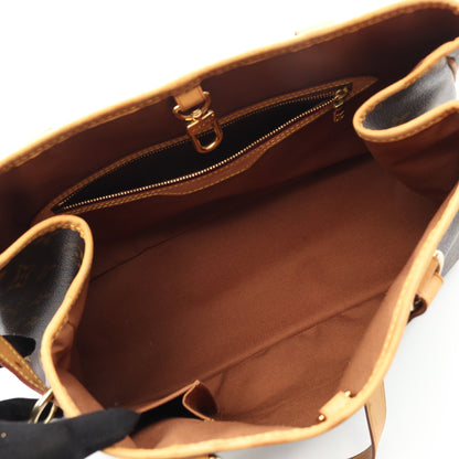 バティニョール オリゾンタル モノグラム ショルダーバッグ PVC レザー ブラウン ルイヴィトン バッグ LOUIS VUITTON
