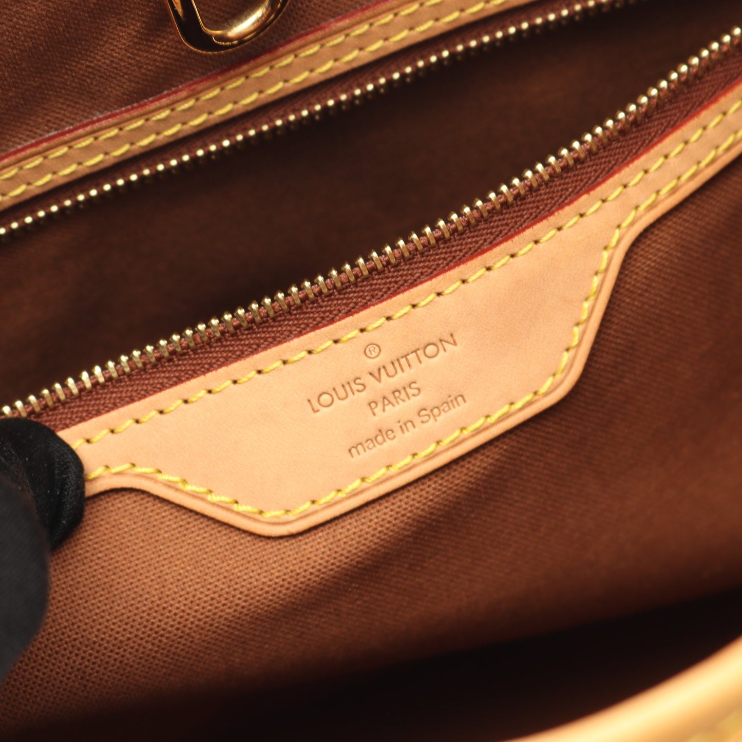 バティニョール オリゾンタル モノグラム ショルダーバッグ PVC レザー ブラウン ルイヴィトン バッグ LOUIS VUITTON