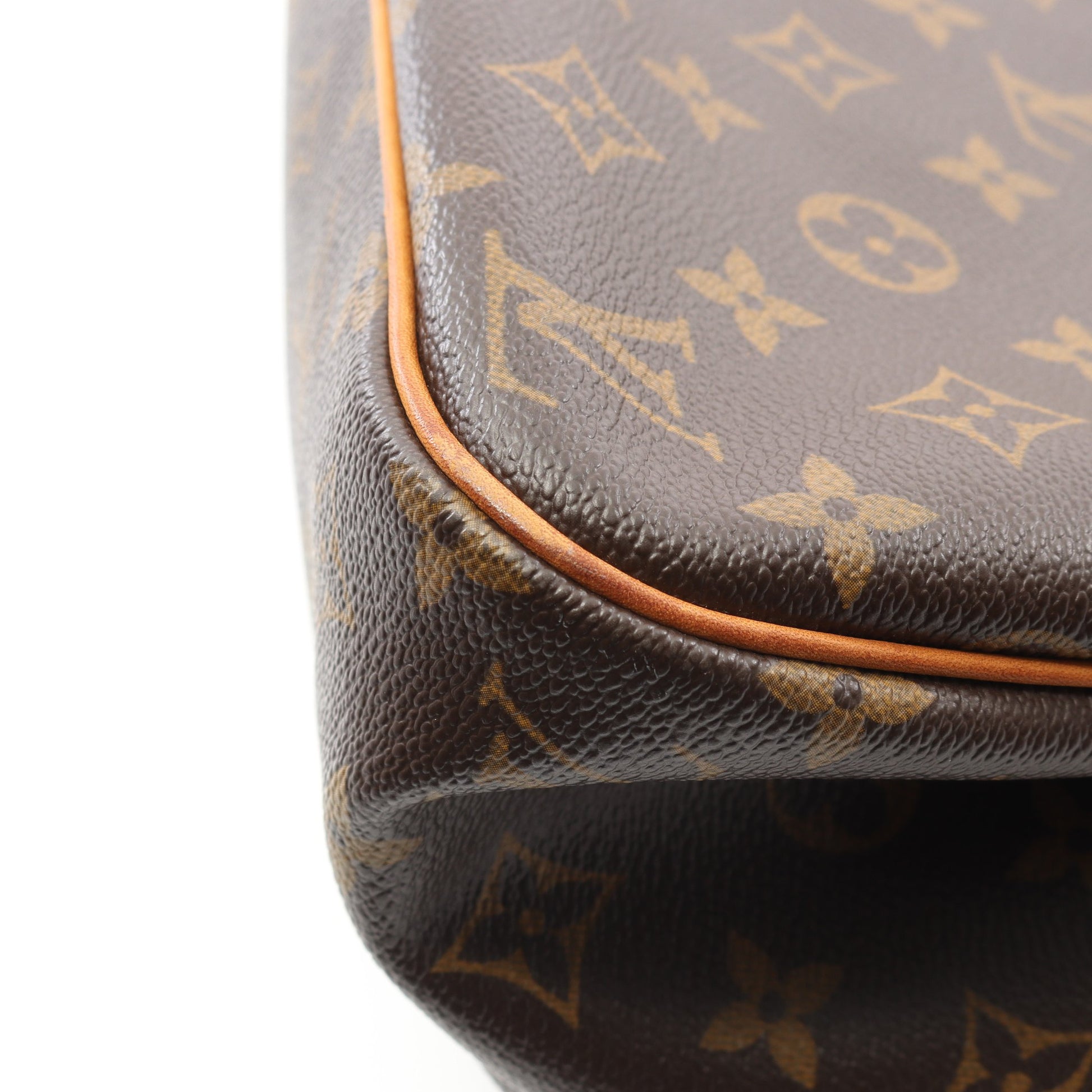 バティニョール オリゾンタル モノグラム ショルダーバッグ PVC レザー ブラウン ルイヴィトン バッグ LOUIS VUITTON