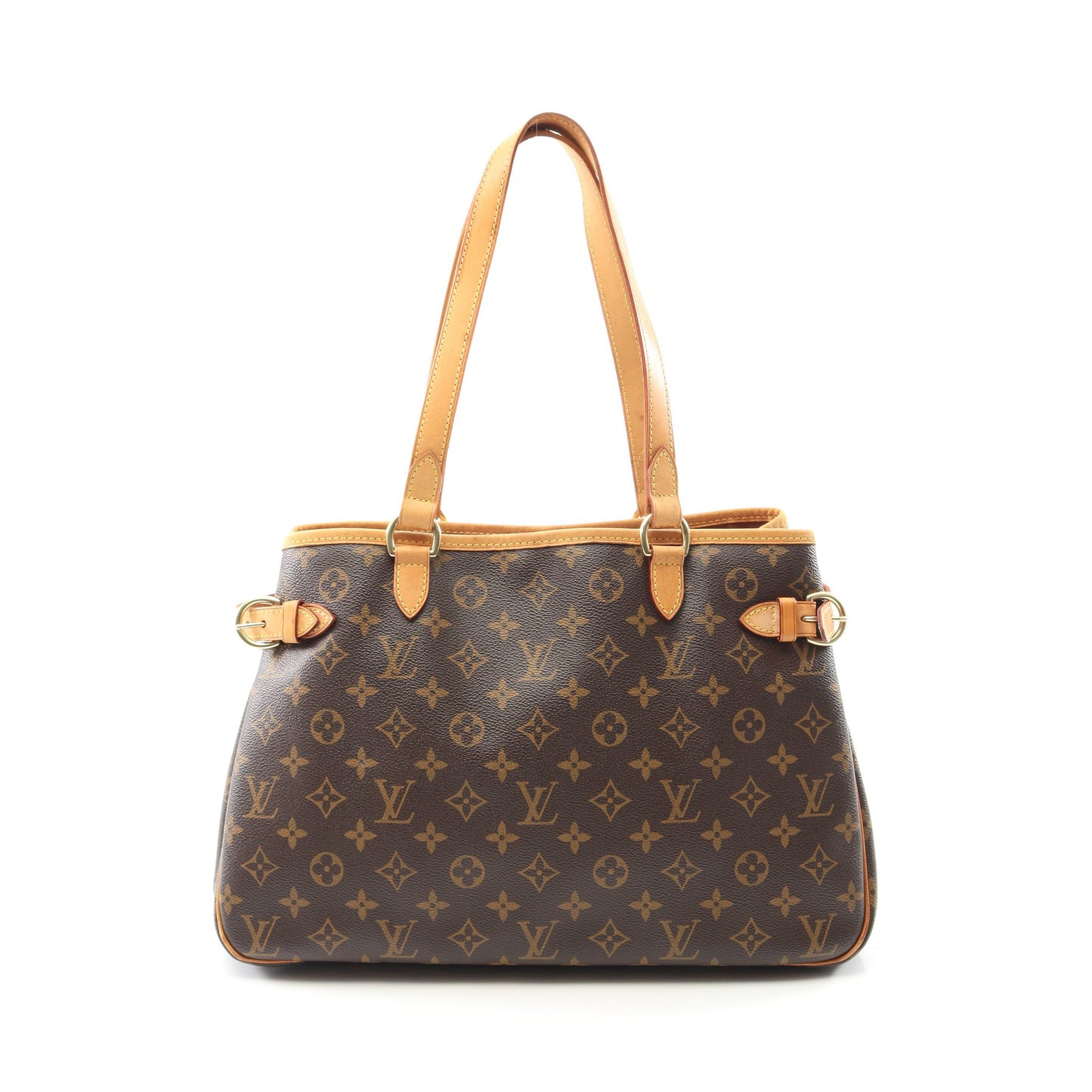 バティニョール オリゾンタル モノグラム ショルダーバッグ PVC レザー ブラウン ルイヴィトン バッグ LOUIS VUITTON
