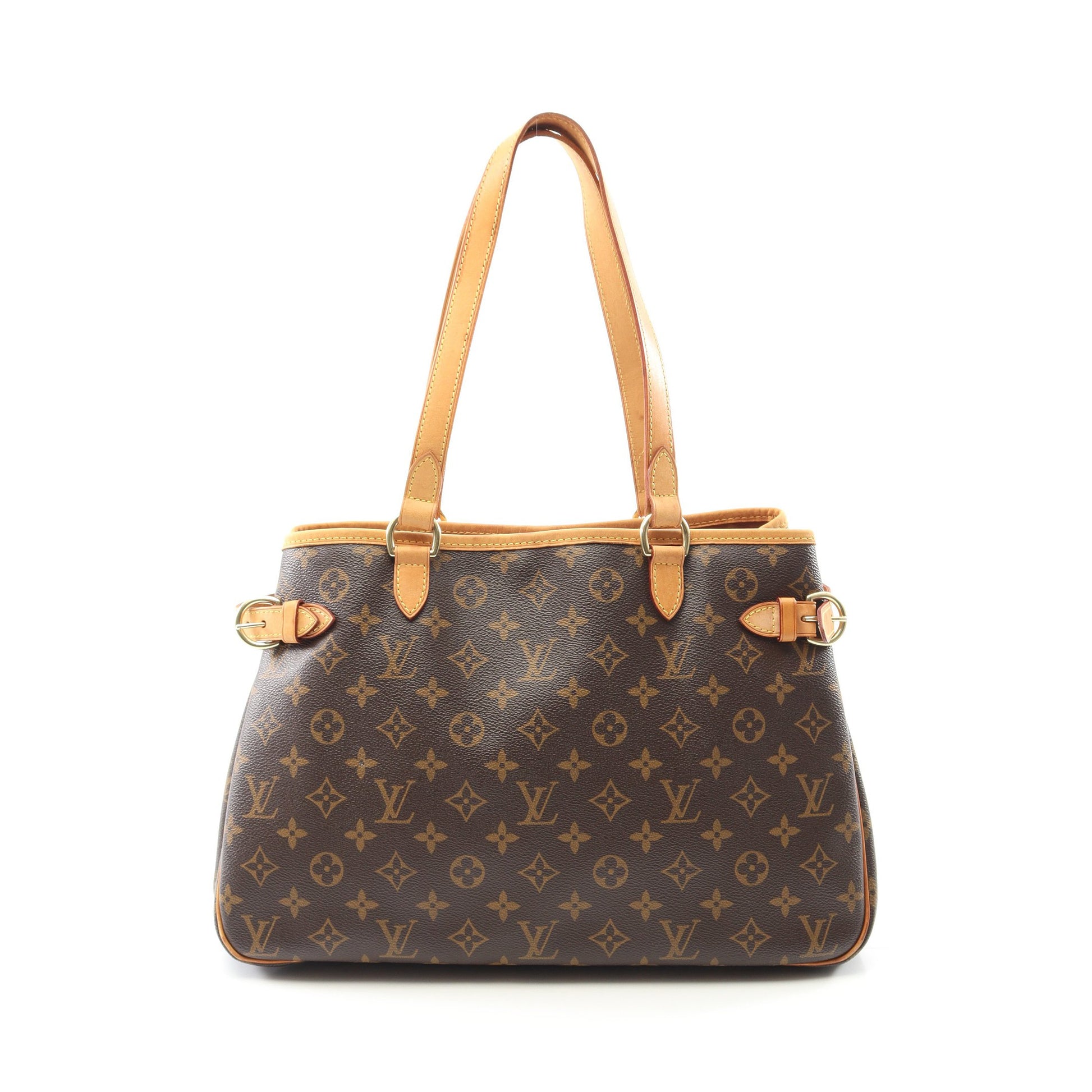 バティニョール オリゾンタル モノグラム ショルダーバッグ PVC レザー ブラウン ルイヴィトン バッグ LOUIS VUITTON