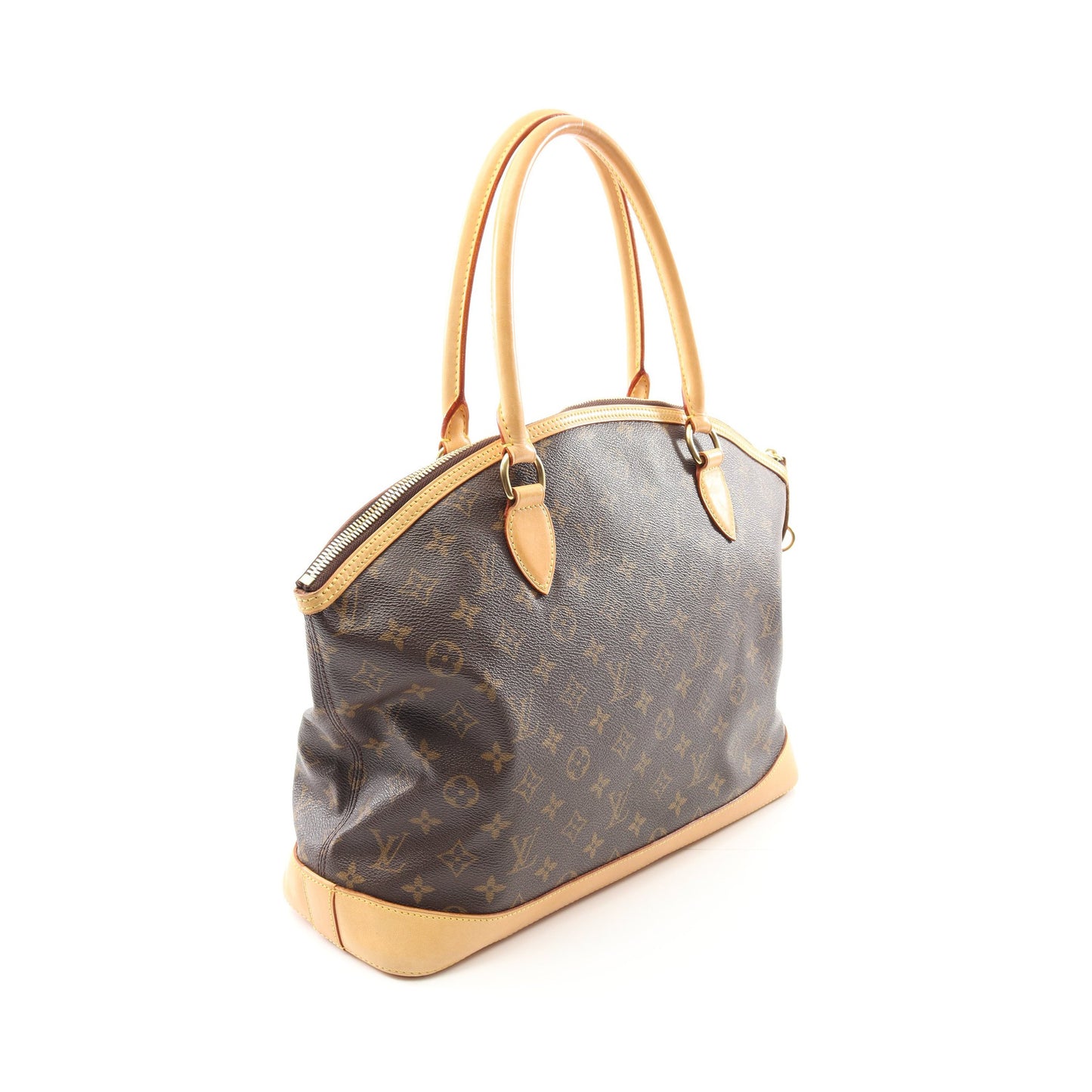 ロックイットオリゾンタル モノグラム ハンドバッグ トートバッグ PVC レザー ブラウン ルイヴィトン バッグ LOUIS VUITTON