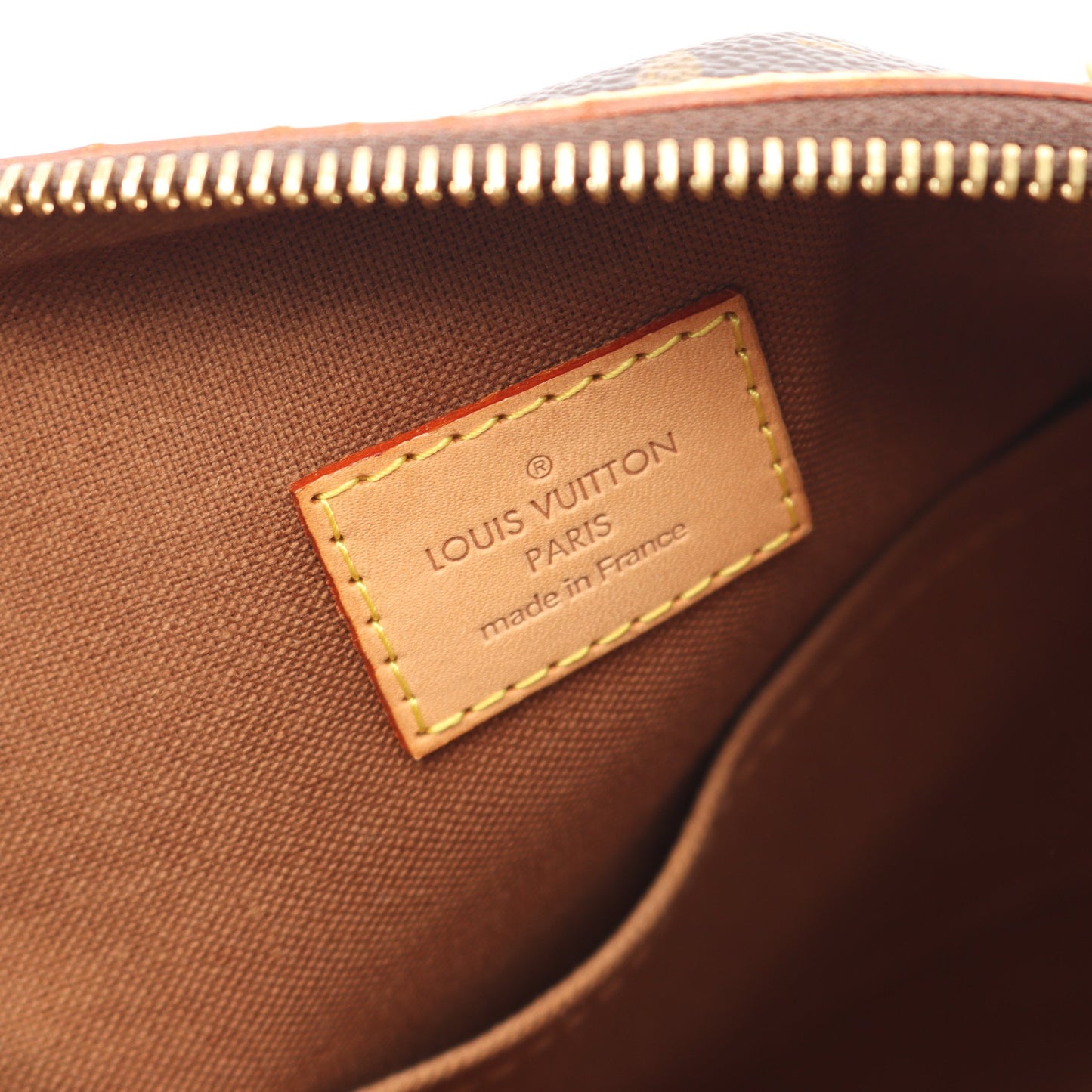 ロックイット モノグラム ハンドバッグ PVC レザー ブラウン ルイヴィトン バッグ LOUIS VUITTON