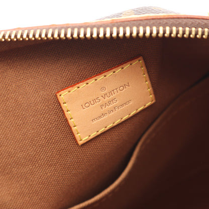 ロックイット モノグラム ハンドバッグ PVC レザー ブラウン ルイヴィトン バッグ LOUIS VUITTON