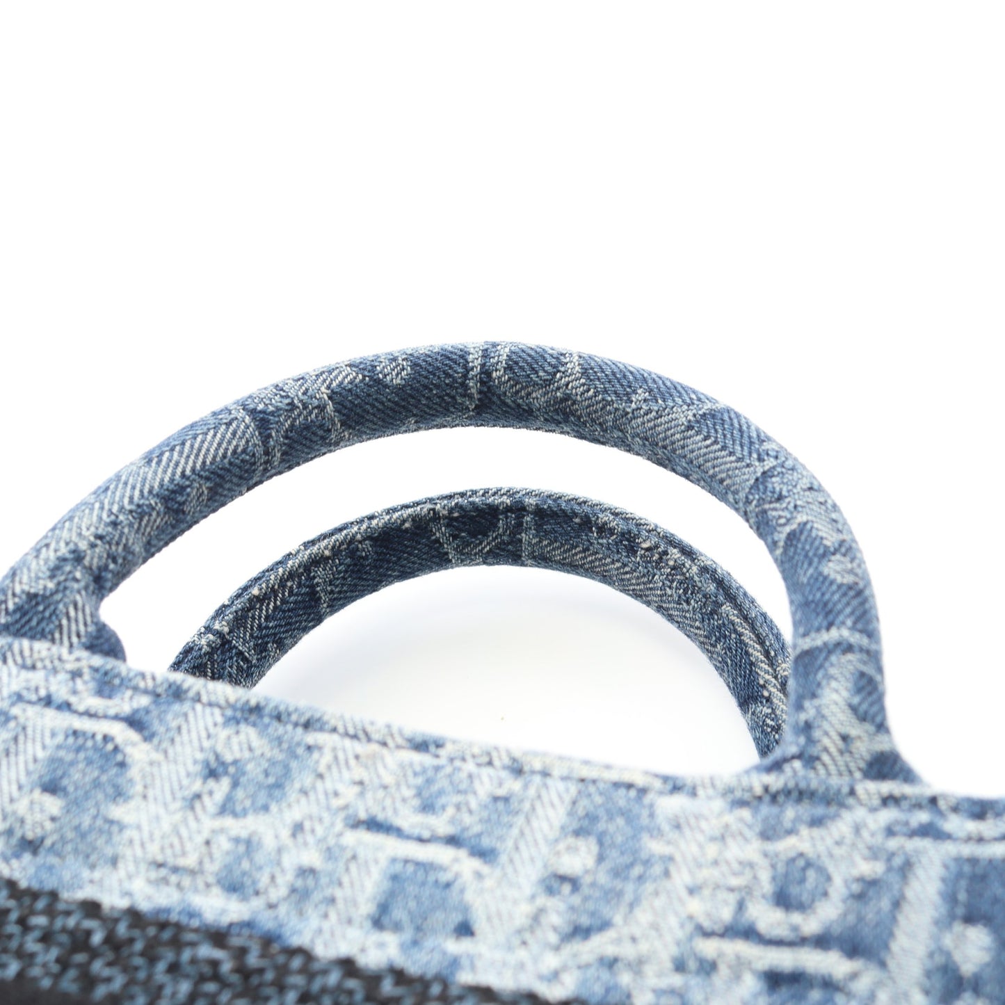 BOOK TOTE ブックトート ミニ ハンドバッグ デニム ブルー 2WAY クリスチャンディオール バッグ Christian Dior