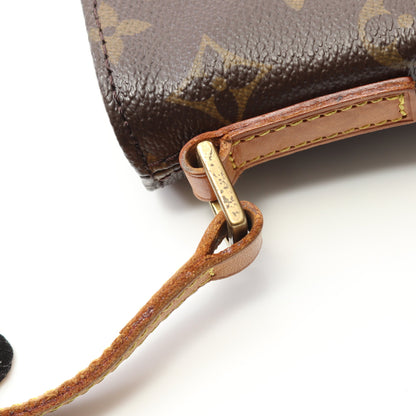 トロター モノグラム ショルダーバッグ PVC レザー ブラウン ルイヴィトン バッグ LOUIS VUITTON